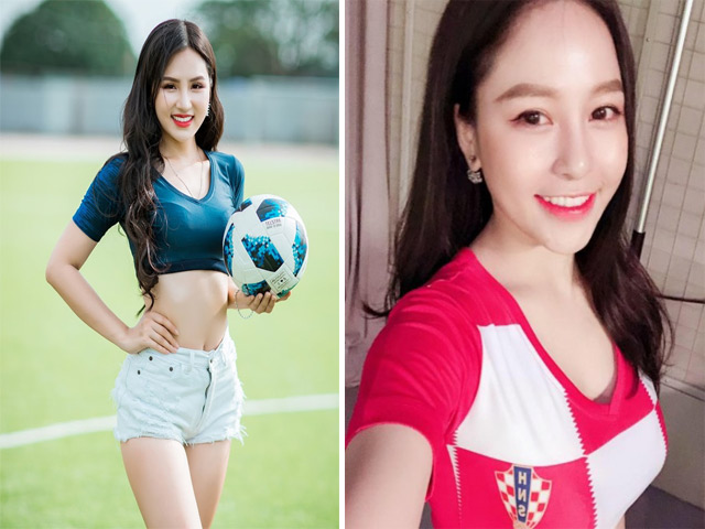 Bóng đá - Nóng cùng mỹ nhân World Cup: Hotgirl Pháp - Croatia nhảy bốc lửa, đấu vô địch