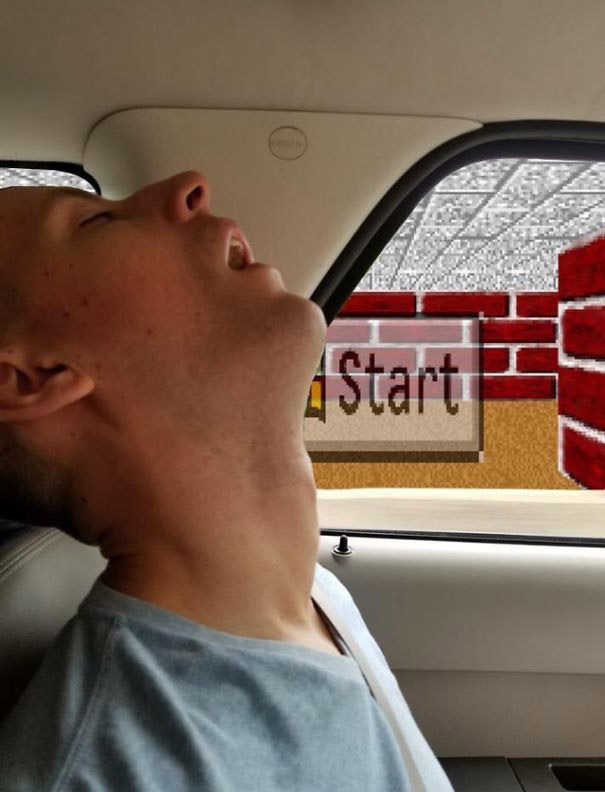 Chỉ vì ngủ gật trên xe taxi mà thanh niên được cả thế giới biết đến - 5