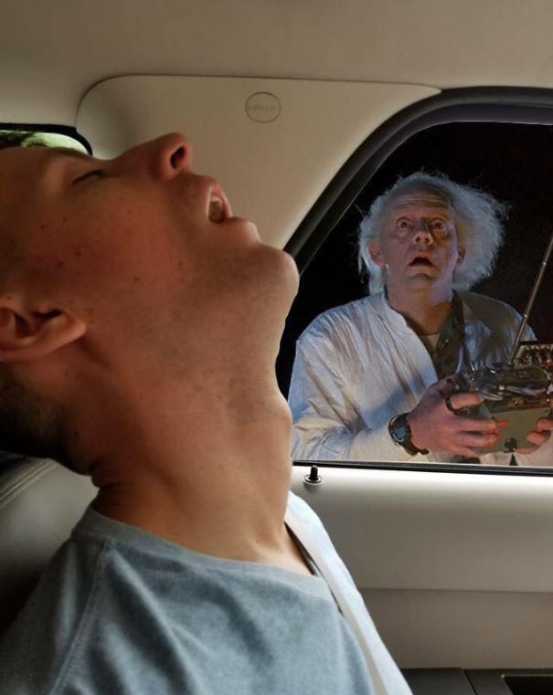 Chỉ vì ngủ gật trên xe taxi mà thanh niên được cả thế giới biết đến - 8