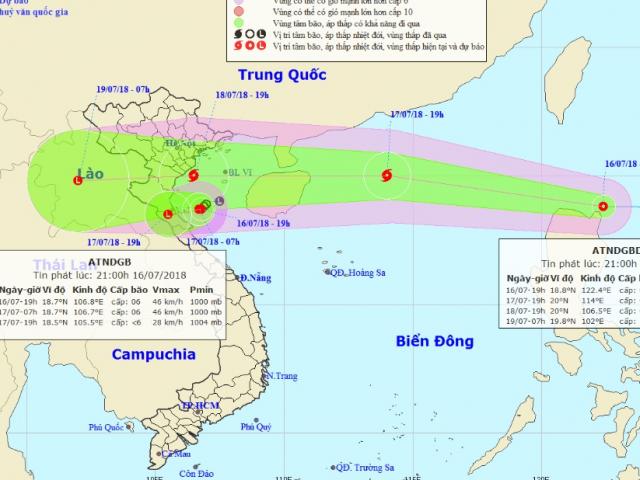 Xuất hiện 2 áp thấp nhiệt đới cùng lúc, Biển Đông sắp đón bão