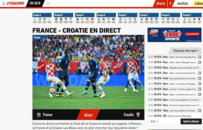 Pháp vô địch World Cup 2018: Vỡ òa với &#34;Pogbappe&#34;, báo chí mơ thống trị 1 thập kỷ - 10