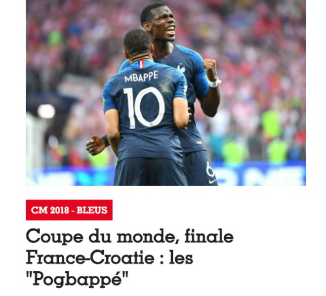 Pháp vô địch World Cup 2018: Vỡ òa với &#34;Pogbappe&#34;, báo chí mơ thống trị 1 thập kỷ - 1