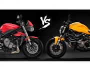 Thế giới xe - Nên chọn Triumph Street Triple S hay Ducati Monster 821?
