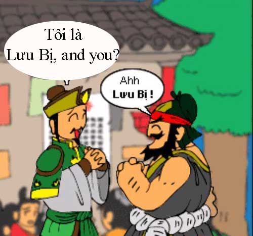 Truyện tranh Tam quốc hài &#40;2&#41;: Kết nghĩa vườn đào - 6