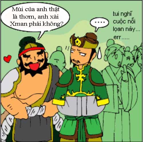 Truyện tranh Tam quốc hài &#40;2&#41;: Kết nghĩa vườn đào - 4