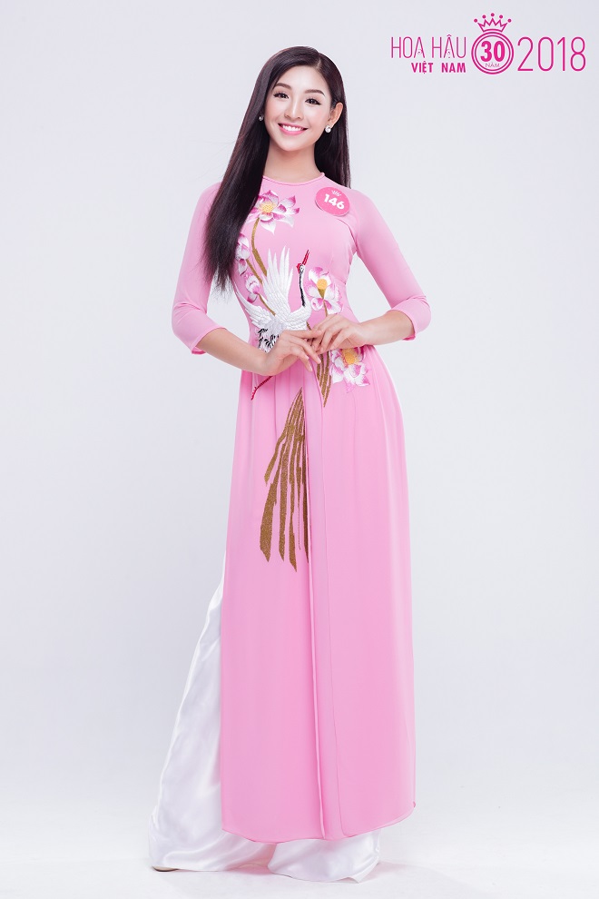 Thí sinh Hoa hậu Việt Nam (miền Bắc) mặc áo dài thanh lịch - 7