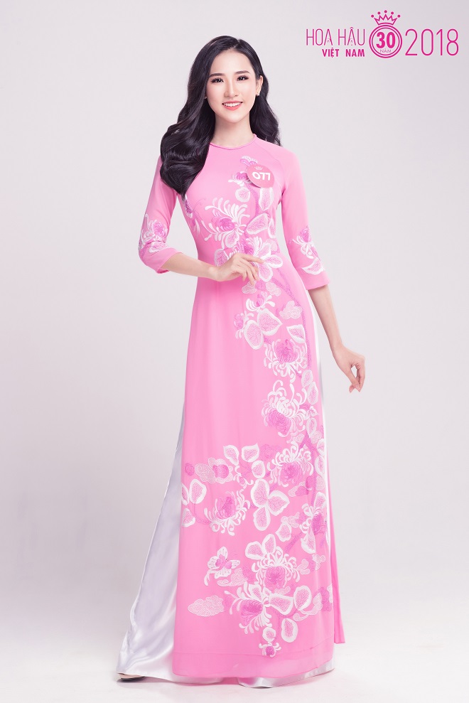 Thí sinh Hoa hậu Việt Nam (miền Bắc) mặc áo dài thanh lịch - 13