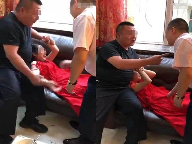 Cô dâu TQ khóc nức nở vì bị chú rể sàm sỡ trước lễ cưới