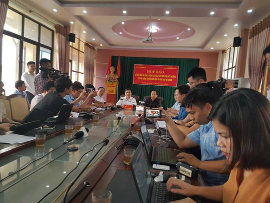 Có  gần 120 thí sinh ở Hà Giang được nâng điểm bài thi trắc nghiệm - 1