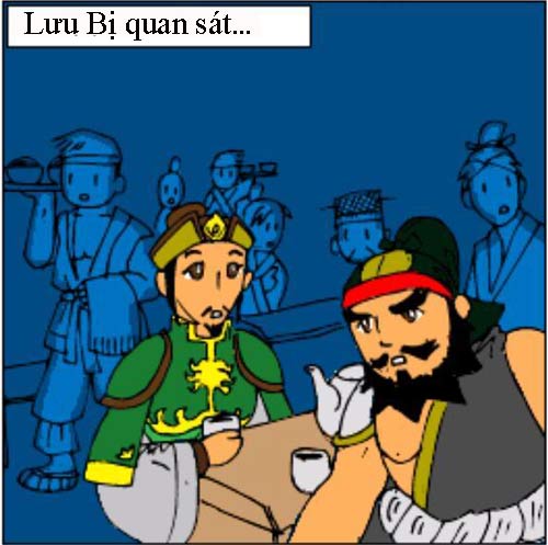 Truyện tranh Tam quốc hài &#40;3&#41;: Quan Vũ là cầu thủ bóng rổ? - 3