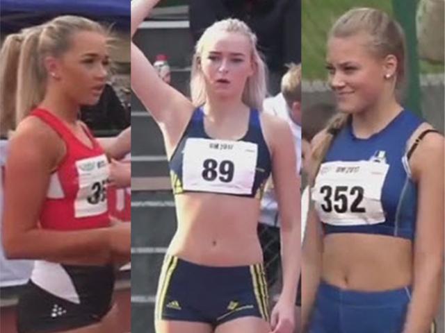 Thể thao - Đắm đuối giải điền kinh toàn mỹ nhân: Má thắm môi hồng, bikini đua sắc