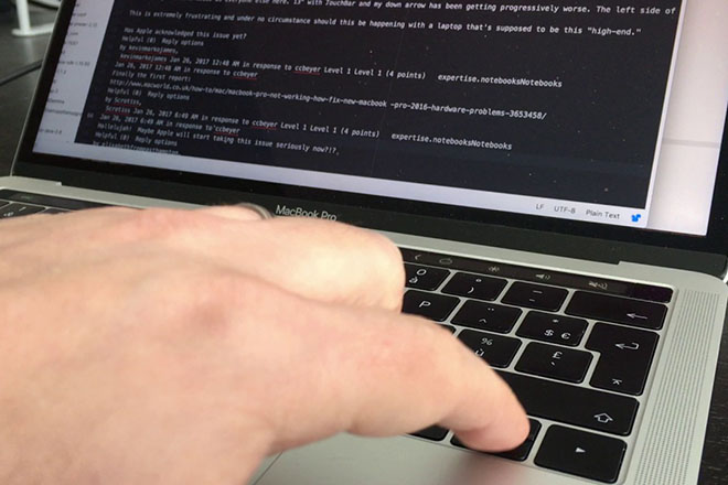 Bàn phím MacBook lỗi, Apple có thay bằng bàn phím MacBook Pro 2018? - 2