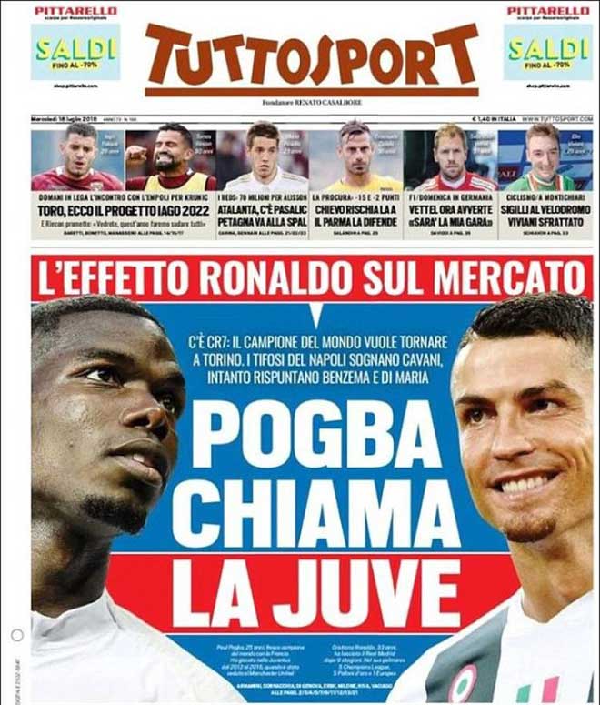 Pogba muốn về đội Juventus - Ronaldo, MU không đủ tầm vô địch Cúp C1 - 2