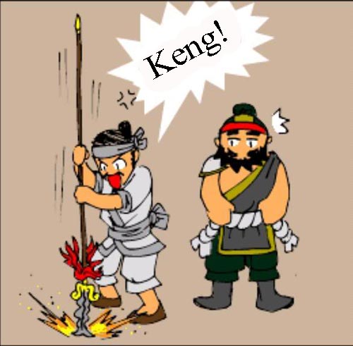 Truyện tranh Tam quốc hài &#40;4&#41;: Sự tích Bát xà mâu - 4