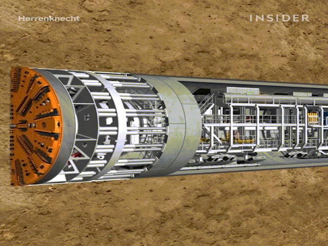 Quá trình xây dựng đường hầm tàu điện ngầm được thực hiện ra sao?