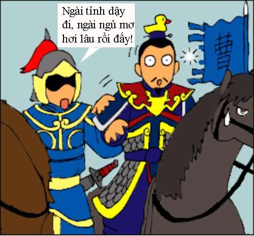 Truyện tranh Tam quốc hài &#40;5&#41;: Tào Tháo đánh giặc trong mơ - 6