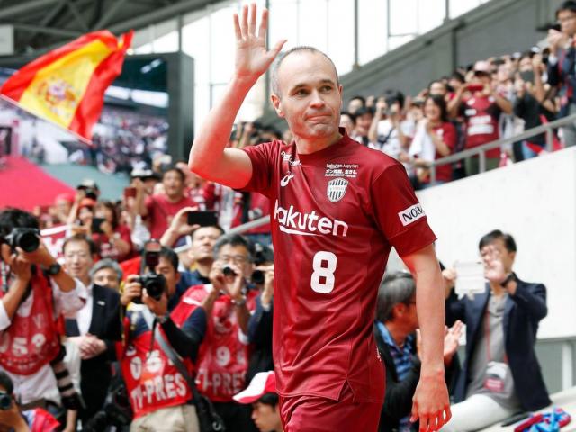 Bóng đá - Tin HOT bóng đá tối 21/7: Ngày mai, Iniesta đá trận ra mắt ở Nhật Bản