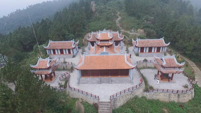 Khu Thượng điện của chùa Hương Tích (Nguồn: Internet)