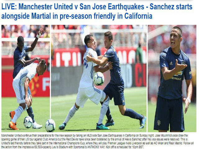 MU hòa bạc nhược: Báo chí Anh khen Sanchez, chê chiến thuật Mourinho “cổ lỗ sĩ”