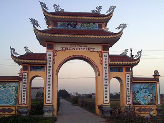 Du lịch - Độc đáo làng Trinh Tiết