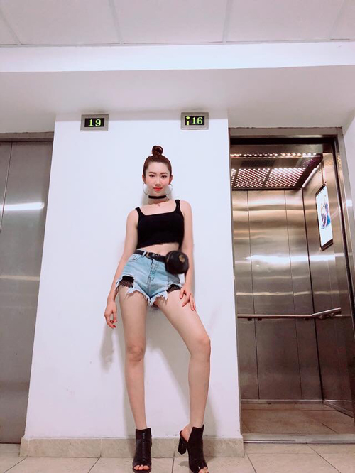 Cách phối short của á khôi phim “Gạo nếp, gạo tẻ” - 2