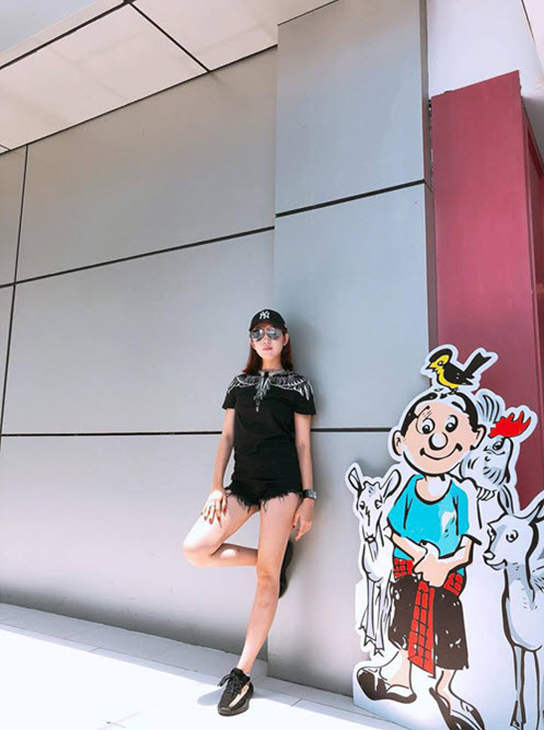 Cách phối short của á khôi phim “Gạo nếp, gạo tẻ” - 3