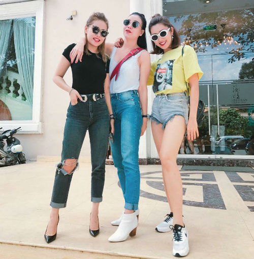 Cách phối short của á khôi phim “Gạo nếp, gạo tẻ” - 8