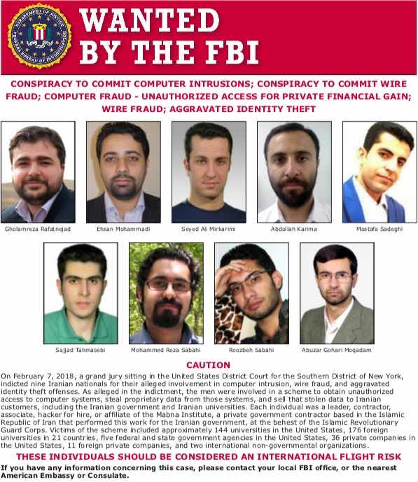 Điểm mặt 57 hacker đang bị FBI truy nã - 1