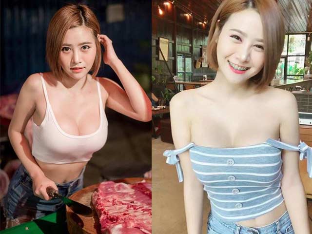 Người mẫu - Hoa hậu - "Mỹ nữ bổ dừa, chặt thịt lợn Thái Lan" mê áo dây, áo quây