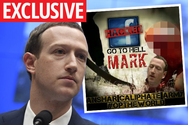 IS dọa chặt đầu ông chủ Facebook Mark Zuckerberg - 1
