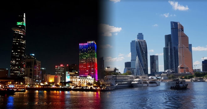 Ngắm Sài Gòn hoa lệ sánh vai cùng Moscow nguy nga qua ống kính Galaxy S9+ - 1