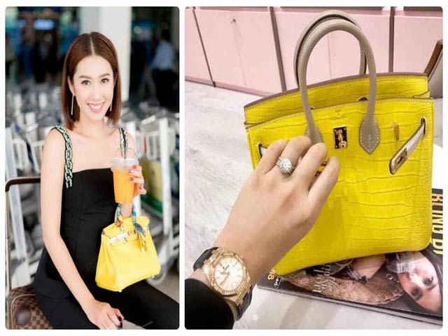 Bí quyết mặc đẹp - Nói không có tiền mua hàng hiệu, á khôi "Gạo nếp gạo tẻ" vẫn đeo túi trăm triệu đồng?