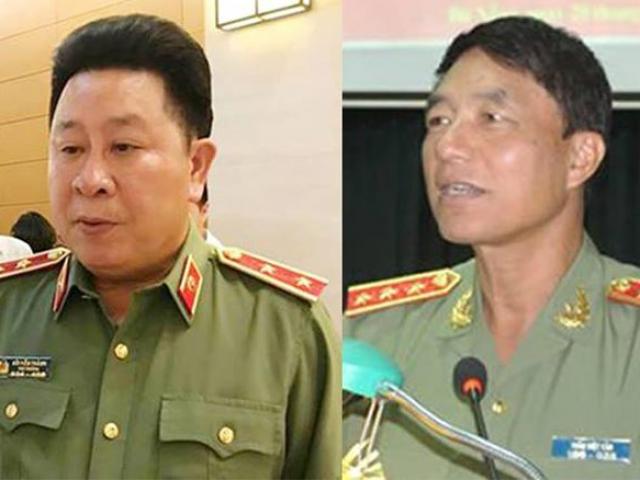 Bộ Chính trị kỷ luật hai tướng công an