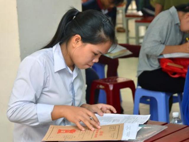 Giáo dục - du học - Hồi hộp chờ thí sinh sư phạm