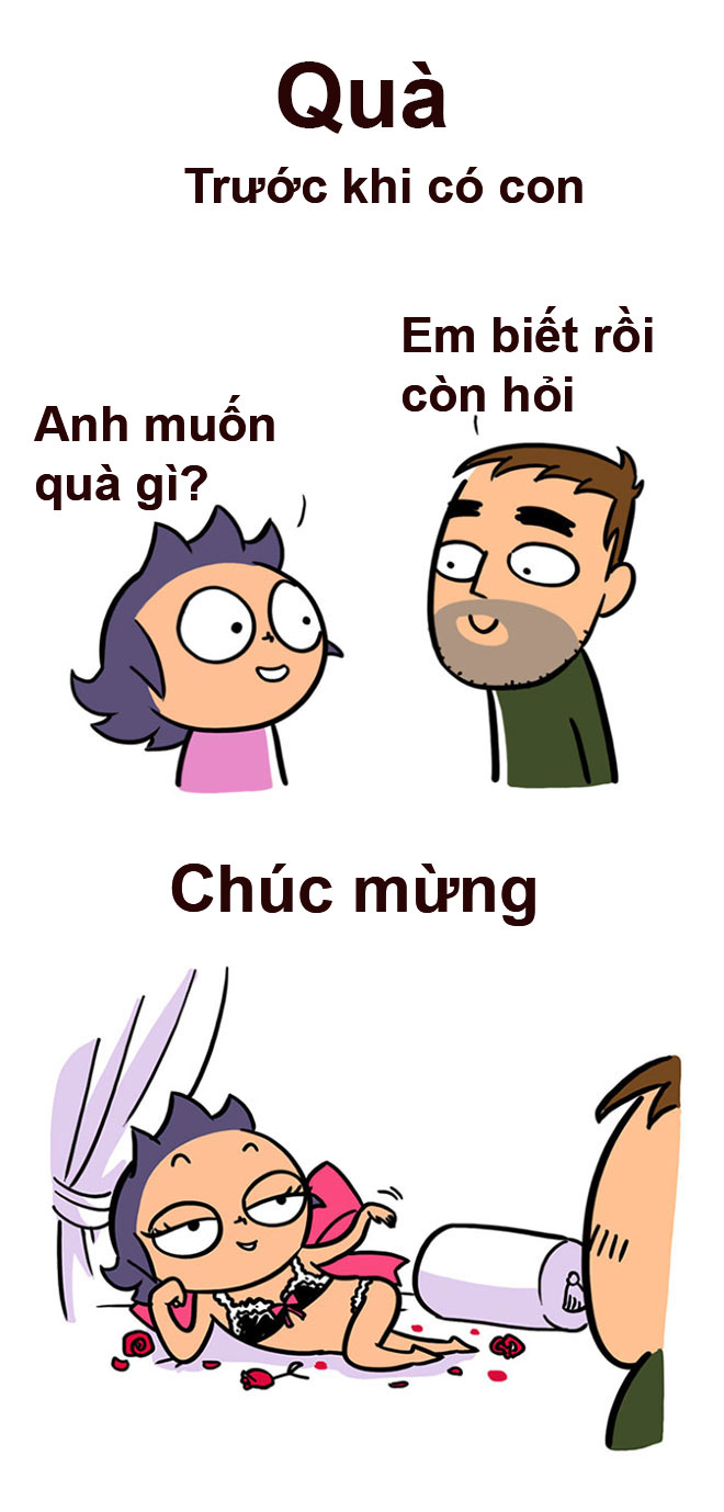 Đàn ông trước và sau khi có con khác nhau thế nào! - 4