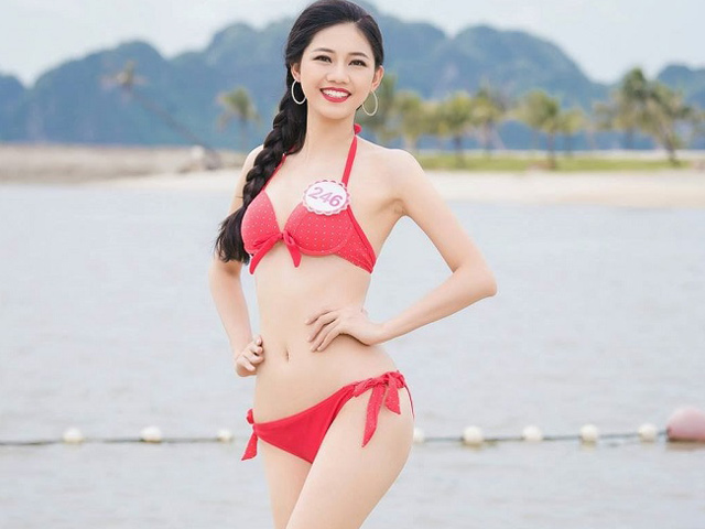 Á hậu Thanh Tú không thi Hoa hậu Quốc tế vì bận việc ở VTV