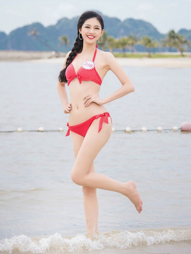 Á hậu Thanh Tú không thi Hoa hậu Quốc tế vì bận việc ở VTV - 1