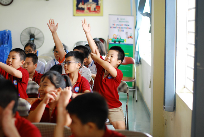 Trẻ em phố Cảng hào hứng cùng “Hè vui an toàn – Bé hiểu giao thông! - 4