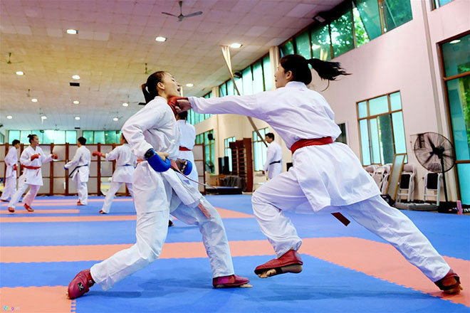 Đội tuyển Karatedo chuẩn bị cho ASIAD 2018:  Bước đệm cho Olympic 2020 - 1