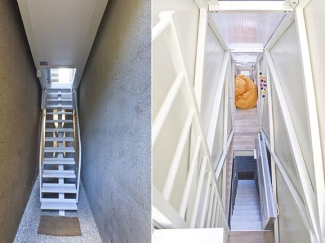 Tài chính - Bất động sản - Nhà "siêu mỏng" bề rộng 1,2m vẫn đủ các phòng khiến ai cũng ngỡ ngàng