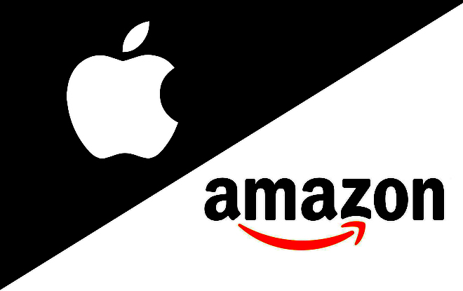 Apple và Amazon đang tiến gần tới mốc công ty nghìn tỷ USD - 1