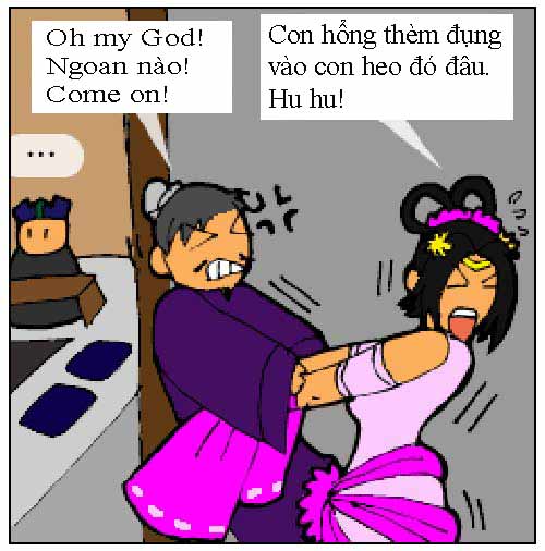 Truyện tranh Tam quốc hài &#40;16&#41;: Chuyện &#34;điêu&#34; về Điêu Thuyền - 5