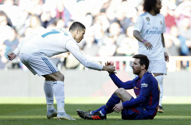 Barca mơ đè Real không Ronaldo, tái lập cú ăn ba: “Vật cản” ở Messi? - 1