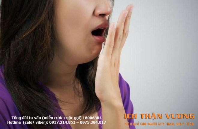 Hơi thở có mùi – cảnh giác nguy cơ suy thận đã cận kề! - 1