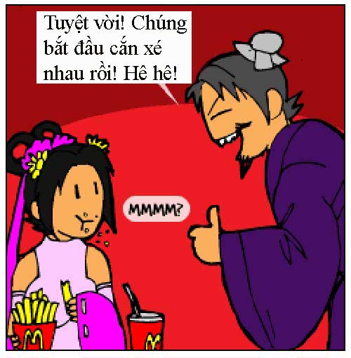 Truyện tranh Tam quốc hài &#40;17&#41;: Hậu trường vụ xử Đổng Trác - 8