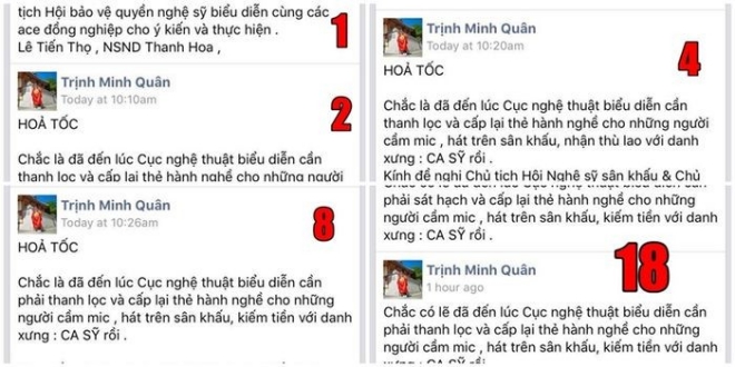 Hoa Vinh nói sốc vụ tai nạn Quảng Nam; Á hậu xin &#34;tay nõn nà đừng trầy vì bão lớn&#34; - 3