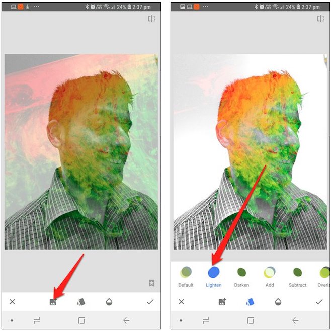 Hướng dẫn tạo hiệu ứng chồng ảnh trong Snapseed - 4