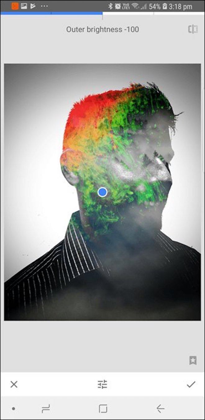 Hướng dẫn tạo hiệu ứng chồng ảnh trong Snapseed - 6