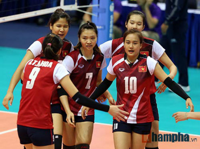 Bóng chuyền nữ Việt Nam dự VTV Cup: Bước chạy đà tới ASIAD - 1