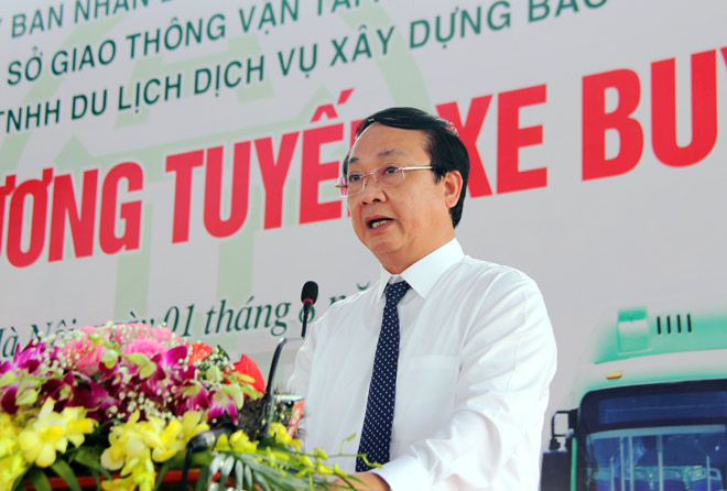 Hà Nội: Những tuyến buýt CNG, sử dụng nhiên liệu sạch đầu tiên đi vào hoạt động - 2